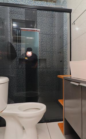 Casa para alugar com 54m², 1 quarto e sem vagaBanheiro