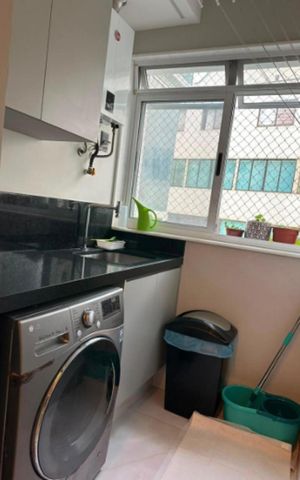 Apartamento à venda com 123m², 3 quartos e 2 vagas Apartamento à venda com 123m², 3 quartos e 2 vagasÁrea de serviço
