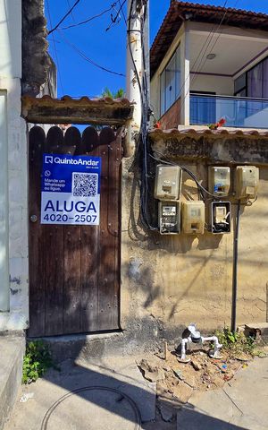 Casa para alugar com 50m², 1 quarto e sem vagaEntrada + placa