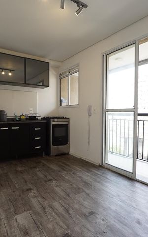 Studio para alugar com 28m², 1 quarto e sem vagaCozinha