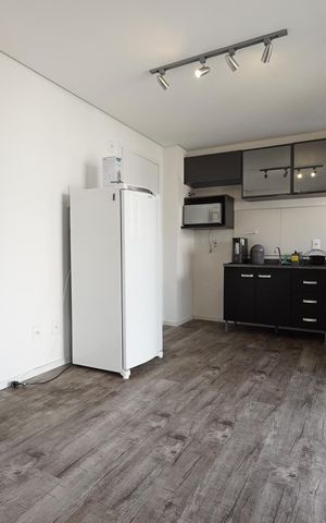 Studio para alugar com 28m², 1 quarto e sem vagaCozinha