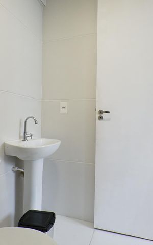 Studio para alugar com 28m², 1 quarto e sem vagaBanheiro