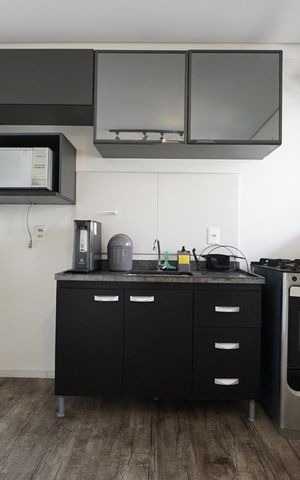 Studio para alugar com 28m², 1 quarto e sem vagaCozinha