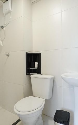 Studio para alugar com 28m², 1 quarto e sem vagaBanheiro