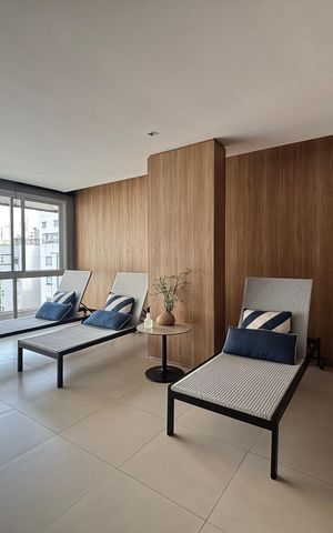 Apartamento à venda com 89m², 2 quartos e 2 vagasSauna