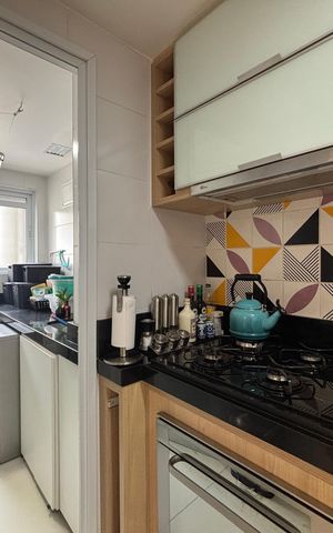 Apartamento à venda com 89m², 2 quartos e 2 vagasCozinha