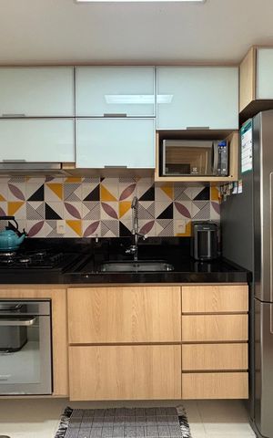 Apartamento à venda com 89m², 2 quartos e 2 vagasCozinha