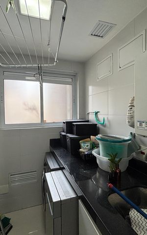 Apartamento à venda com 89m², 2 quartos e 2 vagasLavanderia 