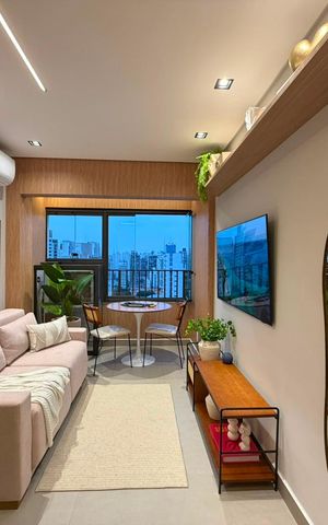 Apartamento à venda com 30m², 1 quarto e sem vagaSala