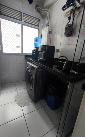 Apartamento à venda com 70m², 3 quartos e 2 vagas Apartamento à venda com 70m², 3 quartos e 2 vagasÁrea de serviço