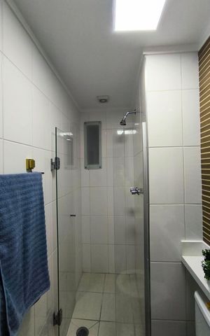 Apartamento à venda com 70m², 3 quartos e 2 vagas Apartamento à venda com 70m², 3 quartos e 2 vagasBanheiro