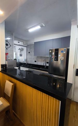 Apartamento à venda com 70m², 3 quartos e 2 vagas Apartamento à venda com 70m², 3 quartos e 2 vagasCozinha