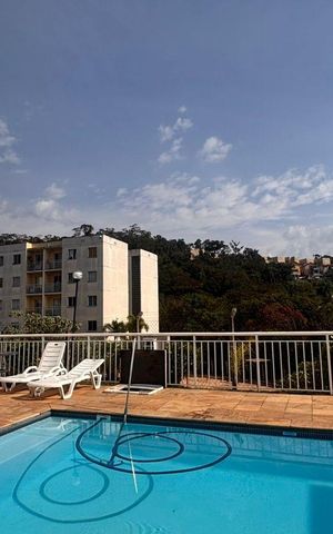 Apartamento para alugar com 48m², 2 quartos e 1 vaga Apartamento para alugar com 48m², 2 quartos e 1 vagaÁrea comum - Piscina
