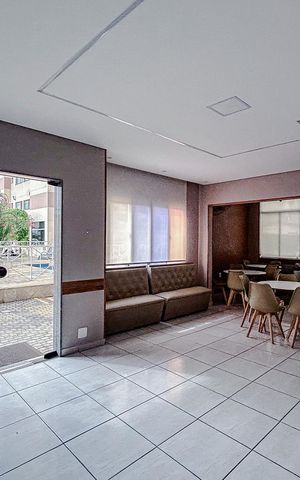 Apartamento à venda com 54m², 2 quartos e 1 vagaÁrea comum - Salão de festas