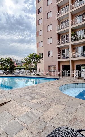Apartamento à venda com 54m², 2 quartos e 1 vagaÁrea comum - Piscina