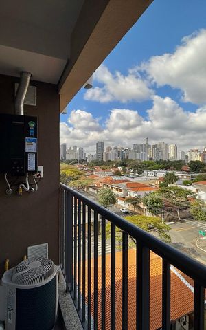 Studio para alugar com 24m², 1 quarto e sem vaga Studio para alugar com 24m², 1 quarto e sem vagaSacada