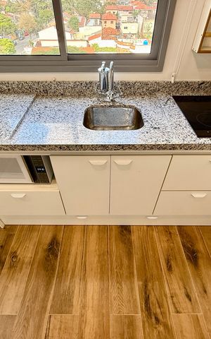 Studio para alugar com 24m², 1 quarto e sem vaga Studio para alugar com 24m², 1 quarto e sem vagaCozinha
