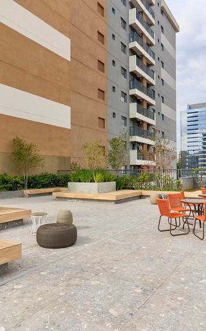 Studio para alugar com 24m², 1 quarto e sem vaga Studio para alugar com 24m², 1 quarto e sem vagaTerraço