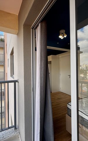 Studio para alugar com 24m², 1 quarto e sem vaga Studio para alugar com 24m², 1 quarto e sem vagaSacada