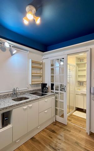Studio para alugar com 24m², 1 quarto e sem vaga Studio para alugar com 24m², 1 quarto e sem vagaCozinha
