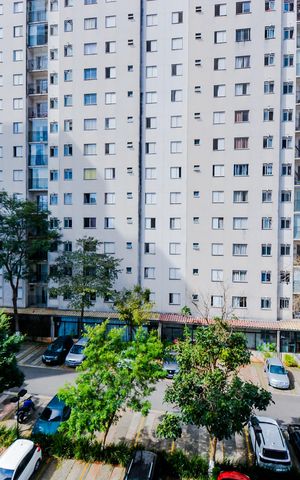 Apartamento para alugar com 43m², 2 quartos e 1 vagaVista do Quarto 2