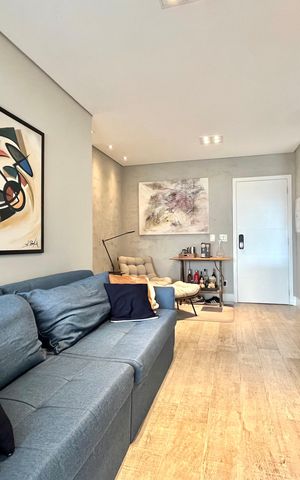 Apartamento à venda com 74m², 2 quartos e 1 vaga Apartamento à venda com 74m², 2 quartos e 1 vagaSala