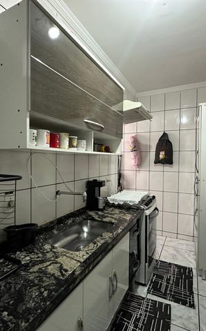 Apartamento à venda com 43m², 2 quartos e 1 vagaCozinha