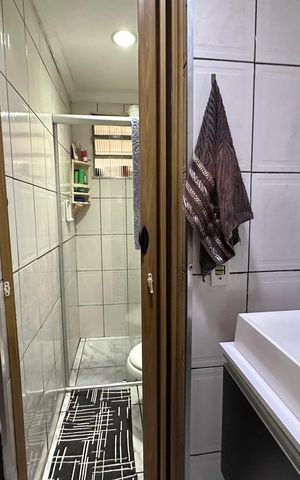 Apartamento à venda com 43m², 2 quartos e 1 vagaBanheiro