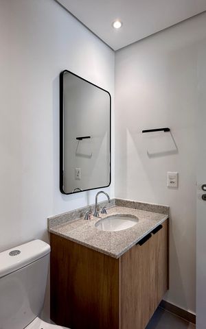 Apartamento para alugar com 70m², 2 quartos e 1 vaga Apartamento para alugar com 70m², 2 quartos e 1 vagaBanheiro Suíte 2