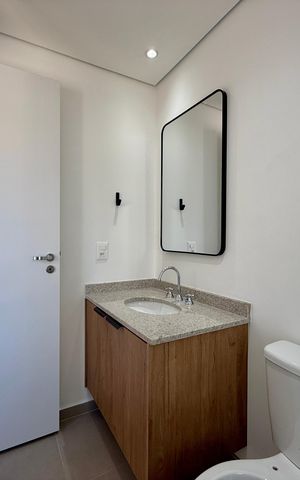 Apartamento para alugar com 70m², 2 quartos e 1 vaga Apartamento para alugar com 70m², 2 quartos e 1 vagaBanheiro Suíte 1