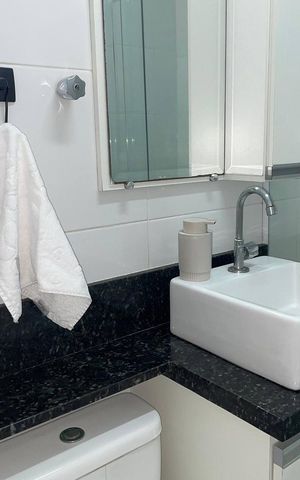 Apartamento para alugar com 32m², 1 quarto e 1 vaga Apartamento para alugar com 32m², 1 quarto e 1 vagaBanheiro