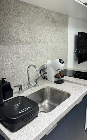 Studio à venda com 24m², 1 quarto e sem vaga Studio à venda com 24m², 1 quarto e sem vagaCozinha