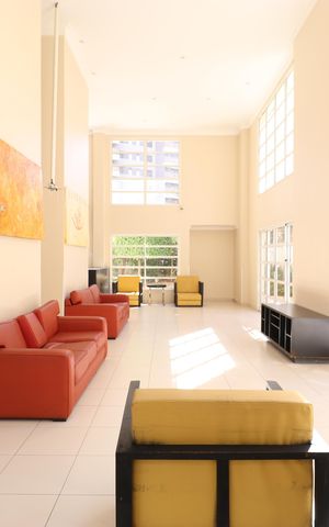 Apartamento para alugar com 54m², 1 quarto e 1 vagaSalão de festas 