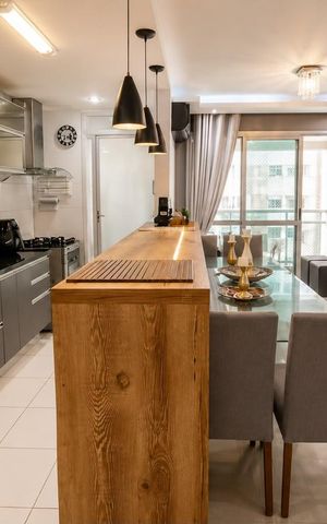 Apartamento à venda com 100m², 3 quartos e 2 vagas Apartamento à venda com 100m², 3 quartos e 2 vagasCozinha