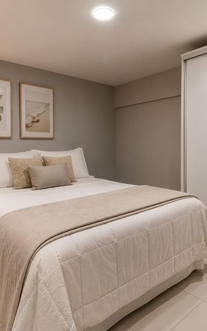 Apartamento à venda com 100m², 3 quartos e 2 vagas Apartamento à venda com 100m², 3 quartos e 2 vagasQuarto