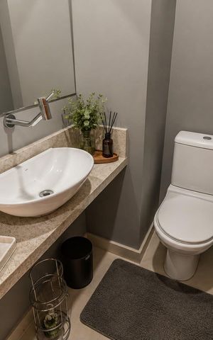 Apartamento à venda com 100m², 3 quartos e 2 vagas Apartamento à venda com 100m², 3 quartos e 2 vagasBanheiro