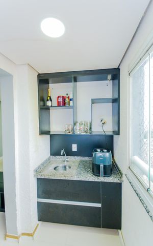 Apartamento para alugar com 59m², 2 quartos e 1 vagaVaranda da Sala