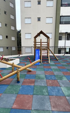 Apartamento para alugar com 54m², 2 quartos e 1 vaga Apartamento para alugar com 54m², 2 quartos e 1 vagaÁrea comum - Playground