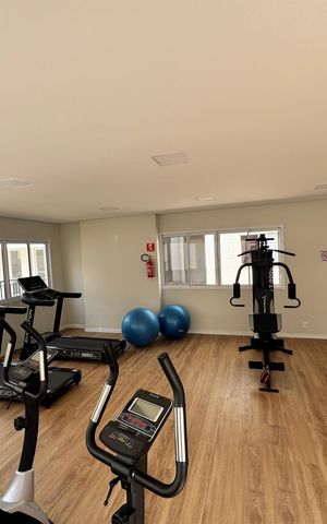 Apartamento para alugar com 54m², 2 quartos e 1 vaga Apartamento para alugar com 54m², 2 quartos e 1 vagaÁrea comum - Academia