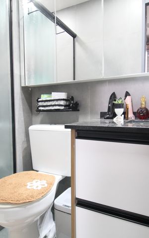 Apartamento à venda com 64m², 2 quartos e 2 vagasBanheiro Suíte 