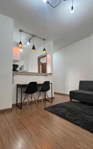 Apartamento para alugar com 55m², 1 quarto e 1 vaga Apartamento para alugar com 55m², 1 quarto e 1 vagaSala
