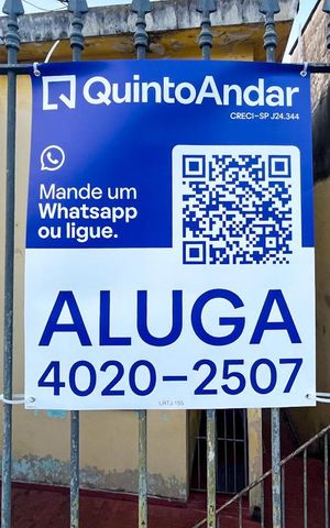Casa para alugar com 55m², 1 quarto e sem vaga Casa para alugar com 55m², 1 quarto e sem vagaPlaquinha