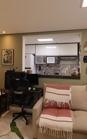 Apartamento à venda com 50m², 2 quartos e 1 vagaSala