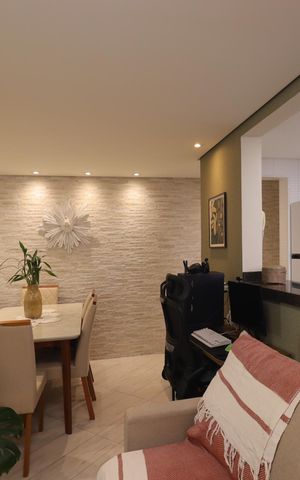 Apartamento à venda com 50m², 2 quartos e 1 vagaSala