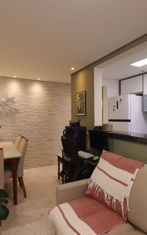 Apartamento à venda com 50m², 2 quartos e 1 vagaSala