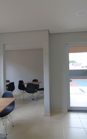 Apartamento para alugar com 38m², 2 quartos e sem vagaSalão para festas