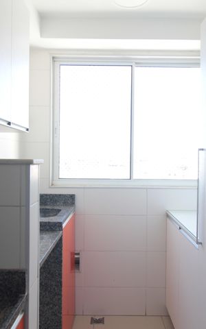 Apartamento à venda com 56m², 2 quartos e 1 vagaCozinha e Área de Serviço