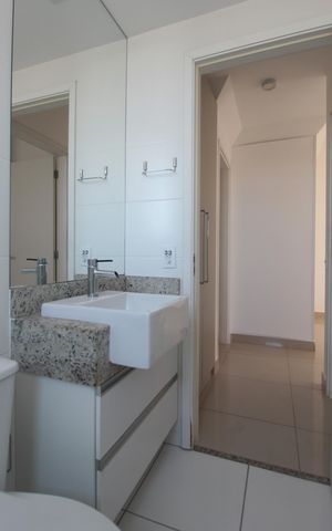 Apartamento à venda com 56m², 2 quartos e 1 vagaBanheiro Social