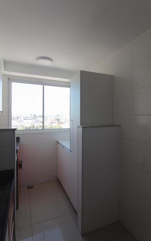 Apartamento à venda com 56m², 2 quartos e 1 vagaCozinha e Área de Serviço