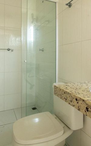 Casa de condomínio à venda com 139m², 4 quartos e 2 vagas Casa de condomínio à venda com 139m², 4 quartos e 2 vagasBanheiro da Suíte 3